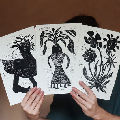 Plant Creaturs Set of 3